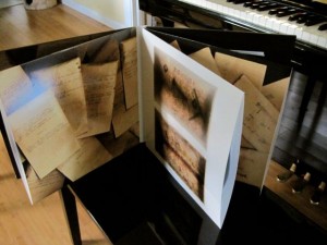 Interior sleeves of Sonatas and Interludes vinyl set