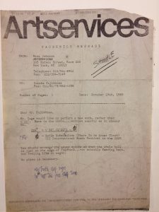 Score of John Cage's One3